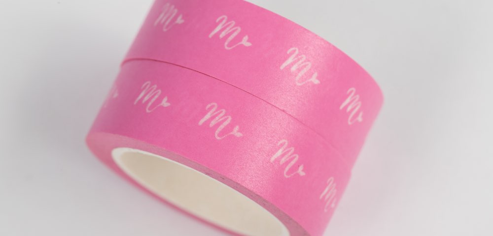 cmyk printed washi tape