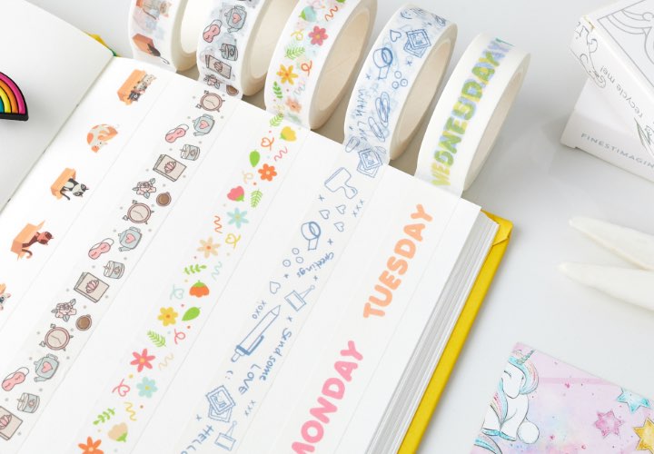 printed washi tape 1