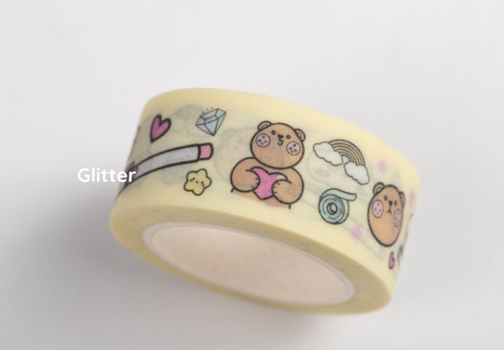 glitter washi tape