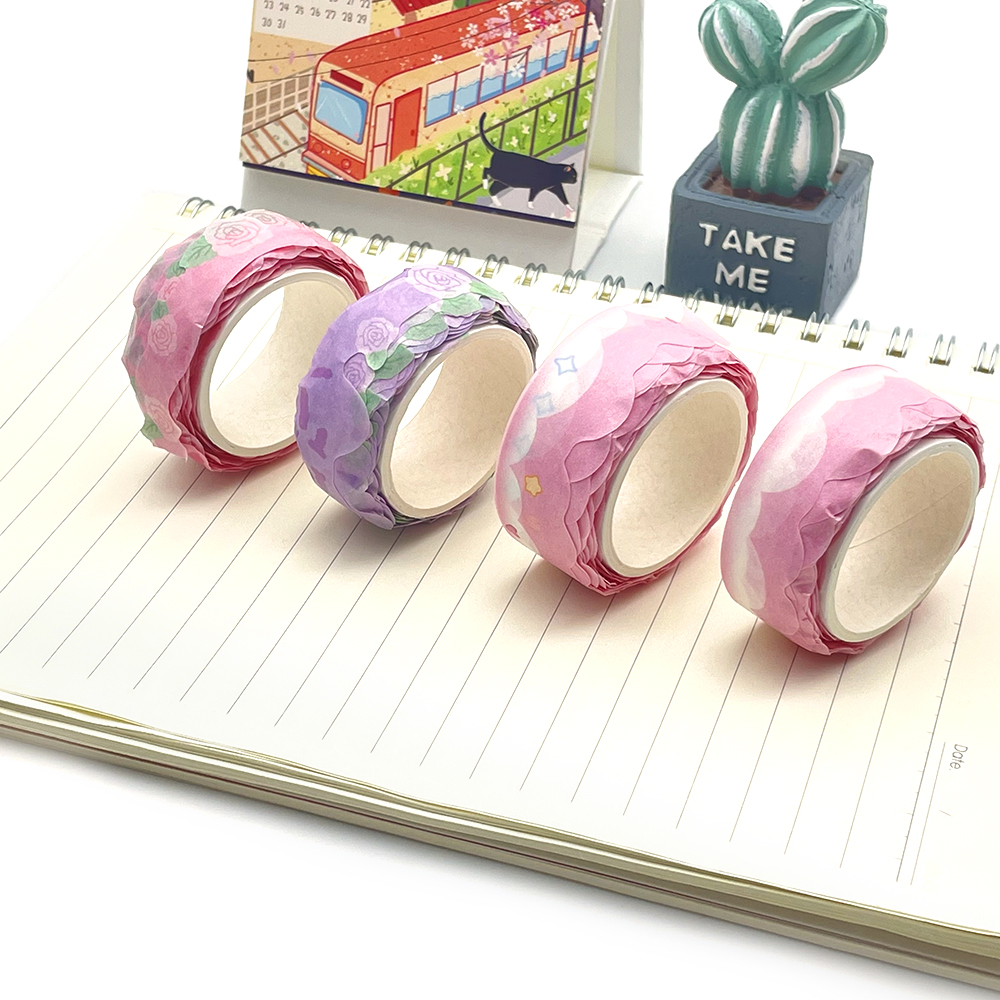 Precision die cut washi tape manufacturer Momowashi