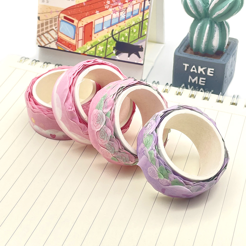 Precision die cut washi tape manufacturer Momowashi