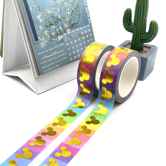 50 rolls per design foiu washi tape with your personal designs 1
