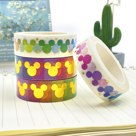 50 rolls per design foiu washi tape with your personal designs 3
