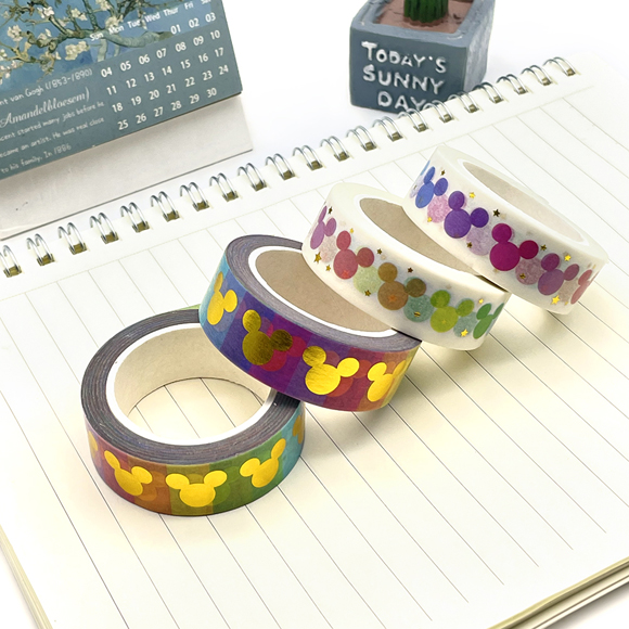 50 rolls per design foiu washi tape with your personal designs 4