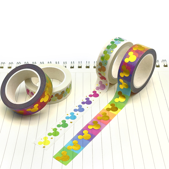 50 rolls per design foiu washi tape with your personal designs 5