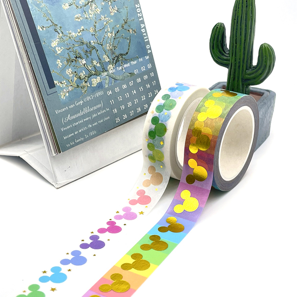 50 rolls per design foiu washi tape with your personal designs 6