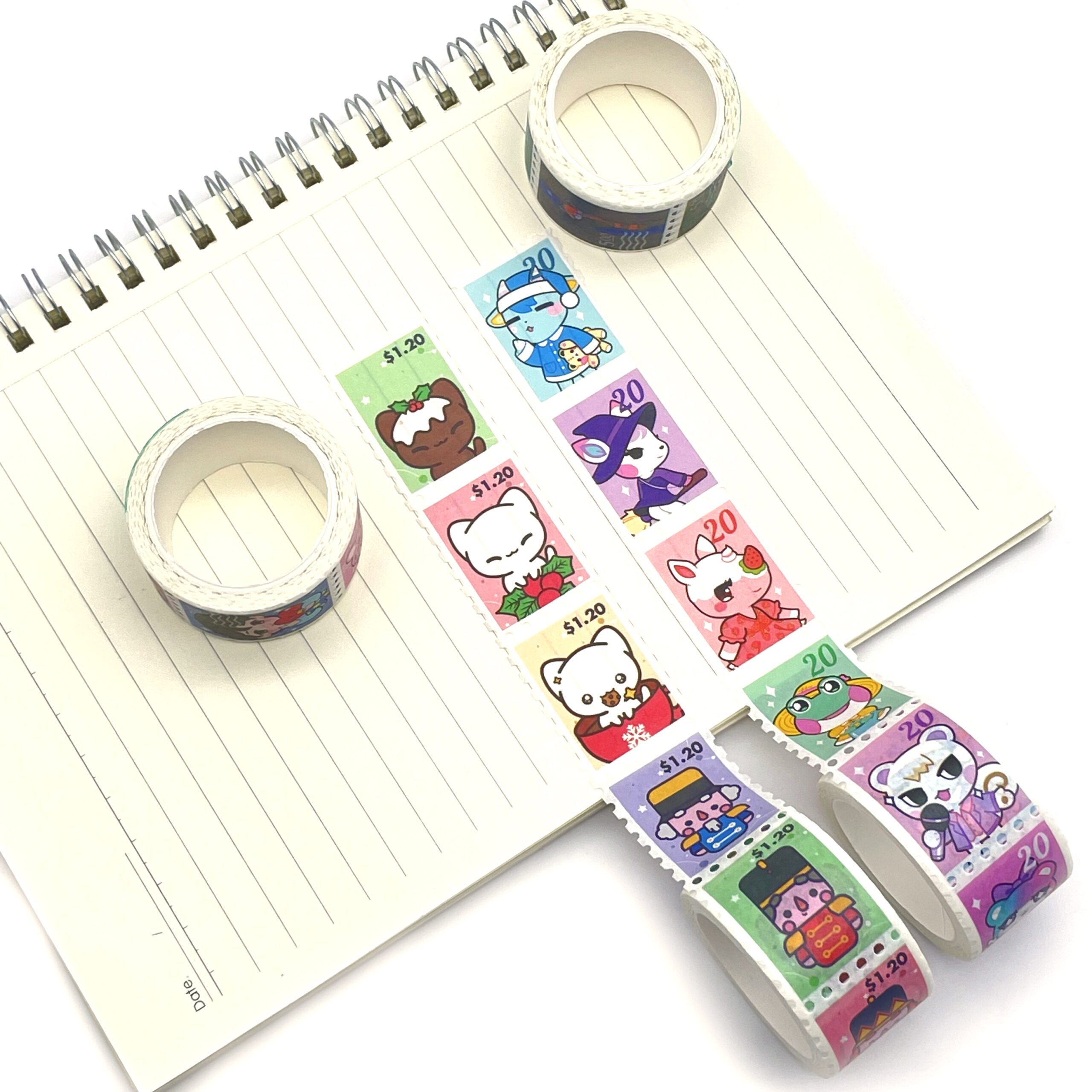 Custom Paper Crafts Design Your Own Washi Stamp Tape 5