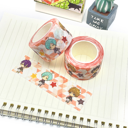 Glitter Washi Tape Wholesale Custom kawaii designs 1