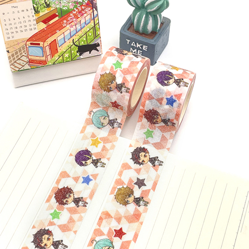 Glitter Washi Tape Wholesale Custom kawaii designs 4