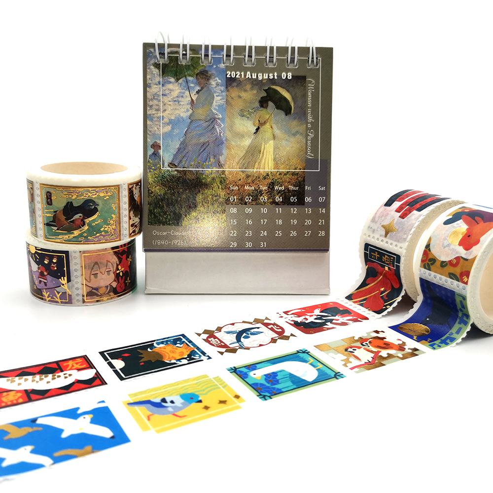 Original Factory Foil Printed Tape Custom Washi foil Stamp 3