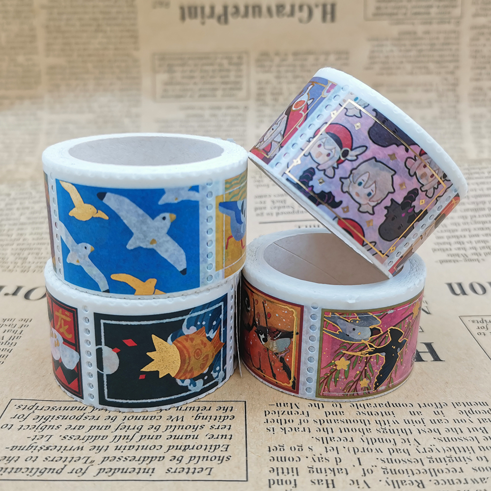 Original Factory Foil Printed Tape Custom Washi foil Stamp 5