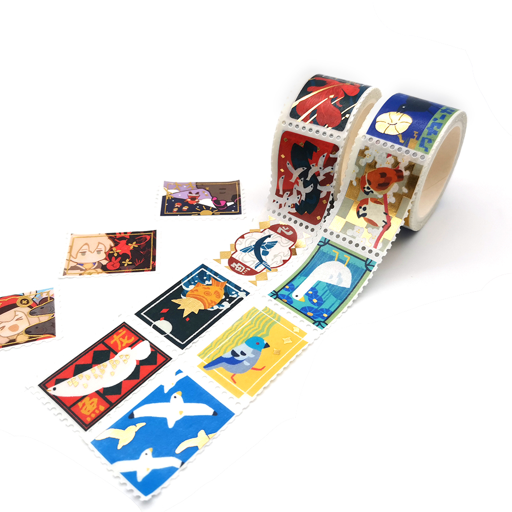 Original Factory Foil Printed Tape Custom Washi foil Stamp 6