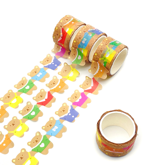 custom die cut washi tape with private shapes 2