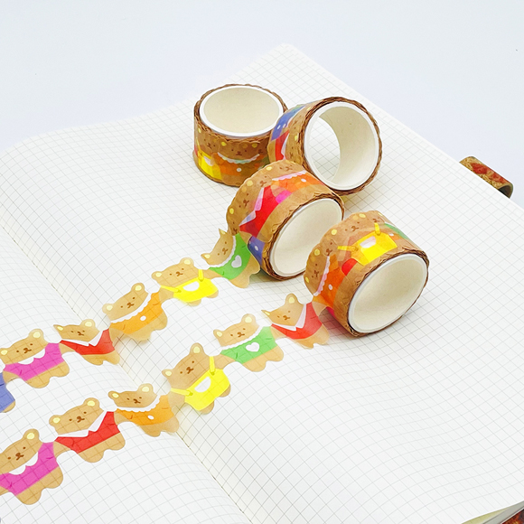 custom die cut washi tape with private shapes 3
