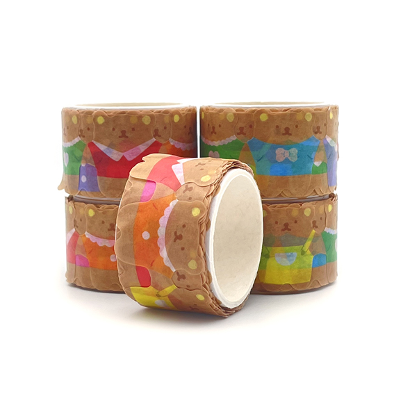 custom die cut washi tape with private shapes 4