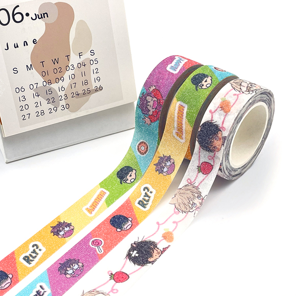 customized glitter washi tape factory for more than 10 years