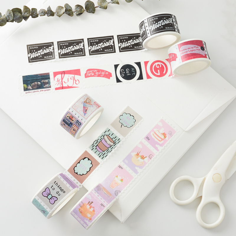 many kinds crafts washi tape own designs of stamp roll 1