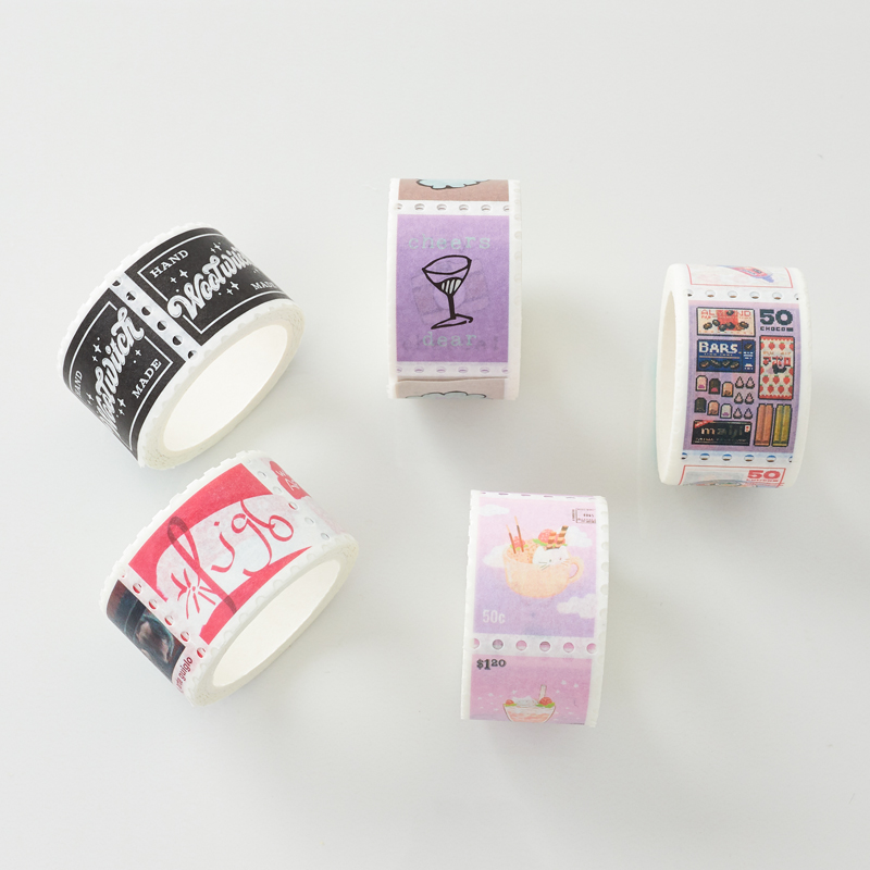 many kinds crafts washi tape own designs of stamp roll 2