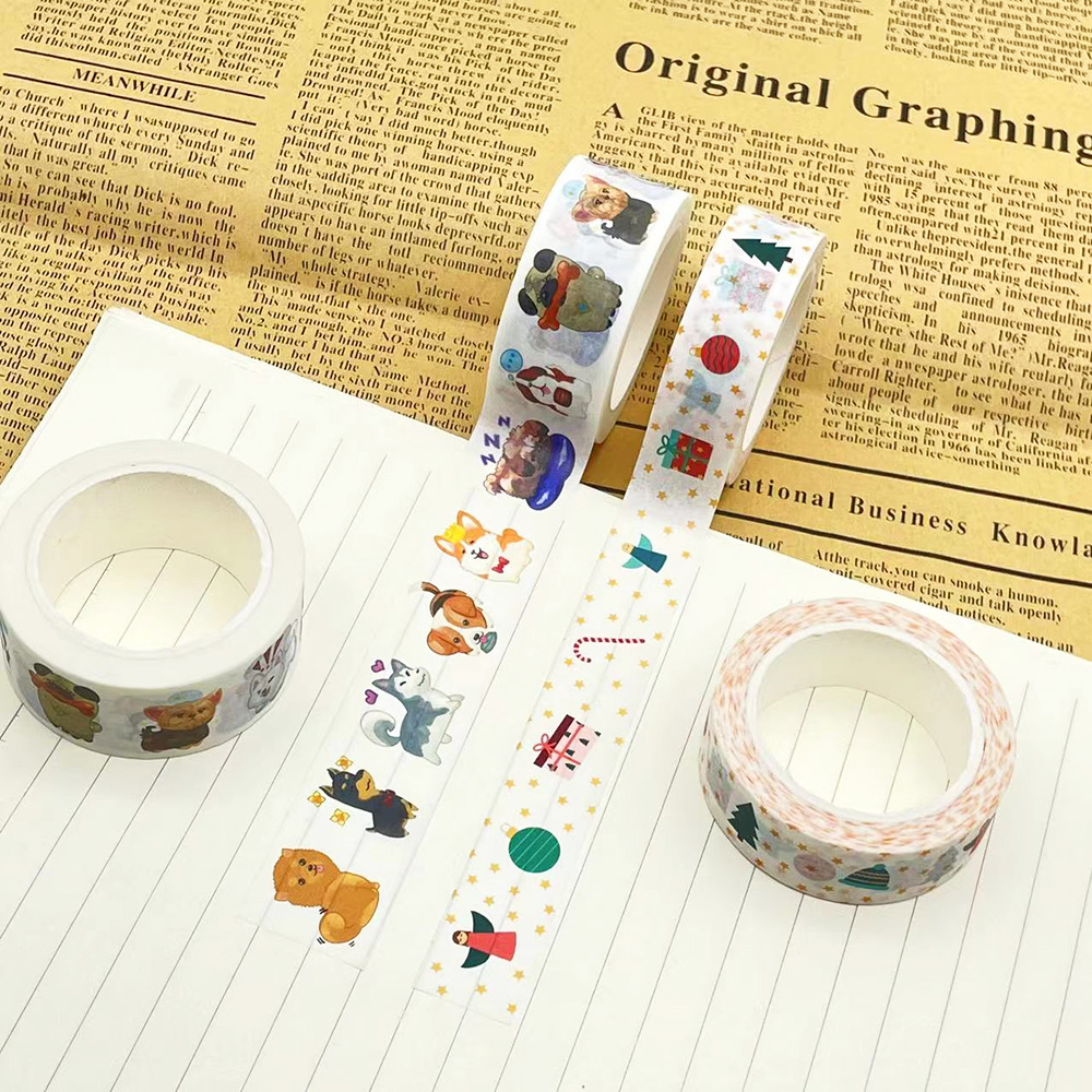 printed washi tape manufacturer with Low MOQ 50 rolls 6