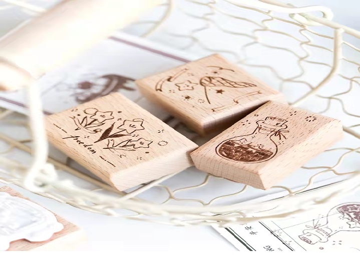 Washi Rubber Stamp